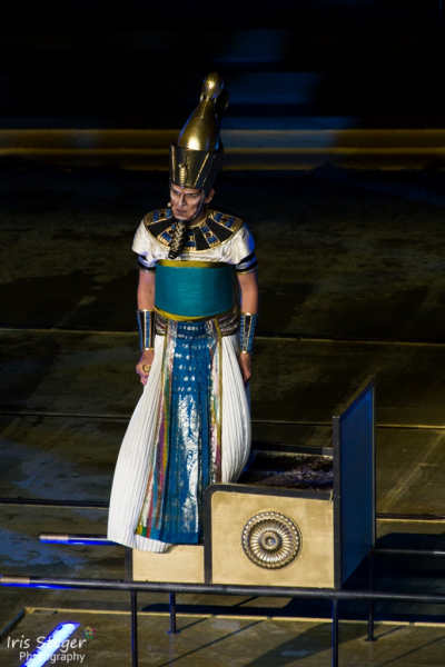 Thomas Wissmann als Pharao