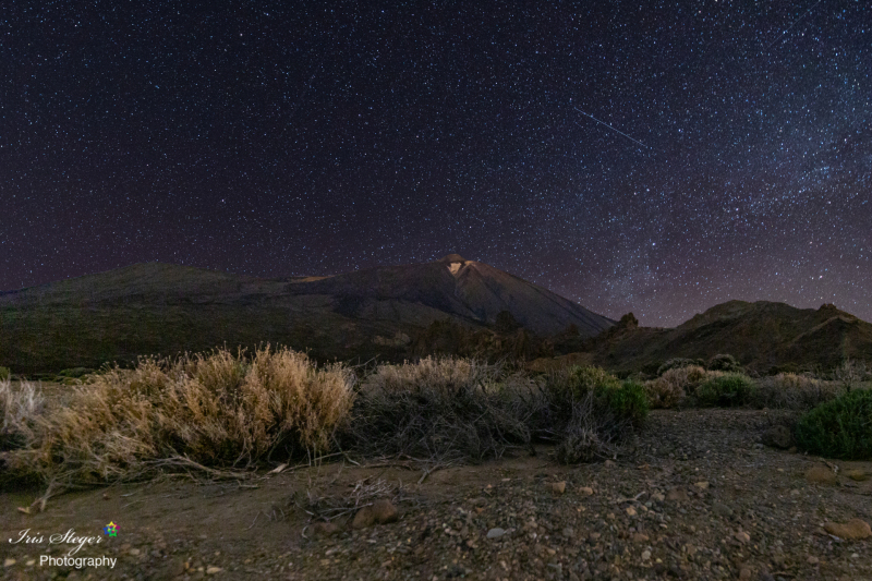 Parque Nacional del Teide bei Nacht