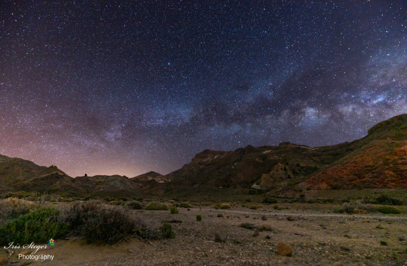 Parque Nacional del Teide bei Nacht